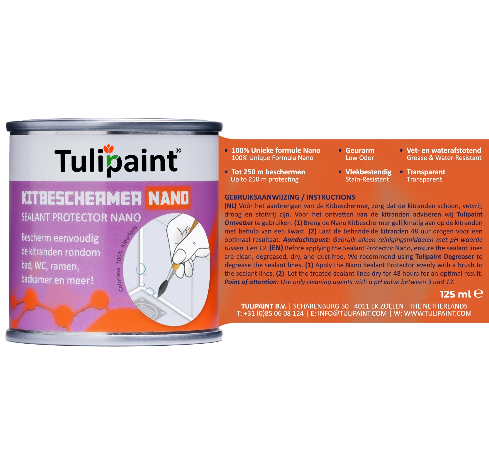 Tulipaint-Kitbeschermer-Nano-achterkant-etiket-uitgerold.