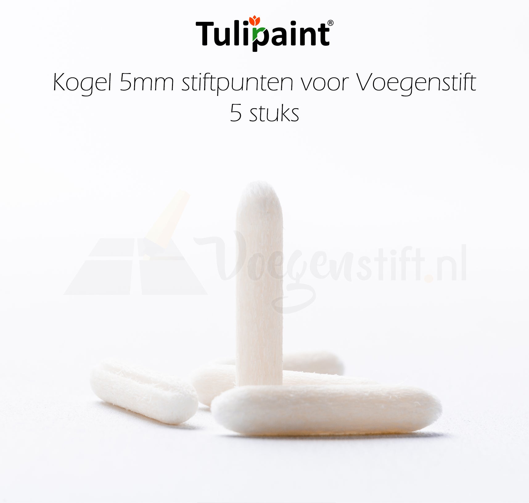Tulipaint-reservepunten-Kogel-5mm-voor-Voegenstift-5-stuks