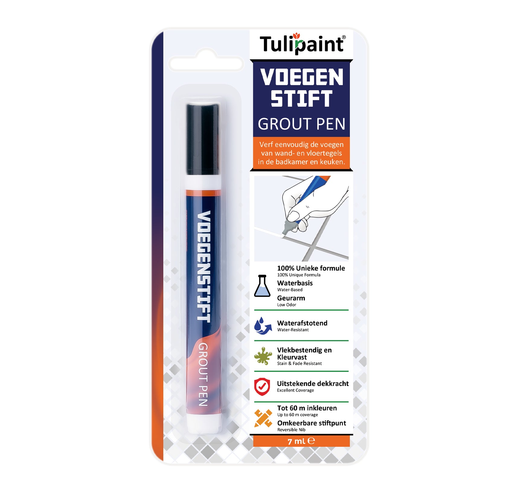 Tulipaint-Voegenstift-voegenmarker-Zwart-voor-tegelvoegen-voegen-verven-in-badkamer,-douche,-keuken,-toilet,-woonkamer 