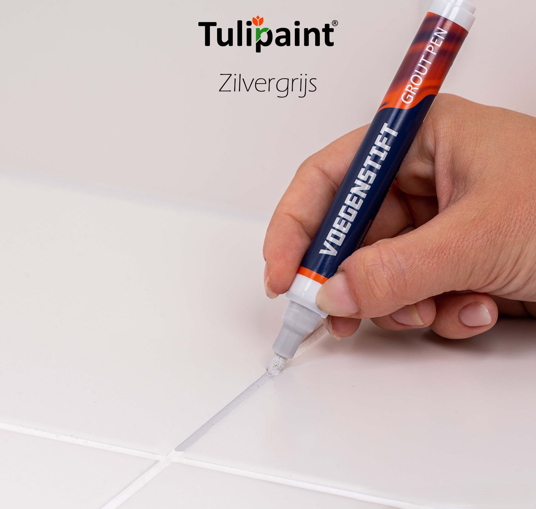 Tulipaint-Voegenstift-voegenmarker-Zilvergrijs-aanbrengen-horizontaal
