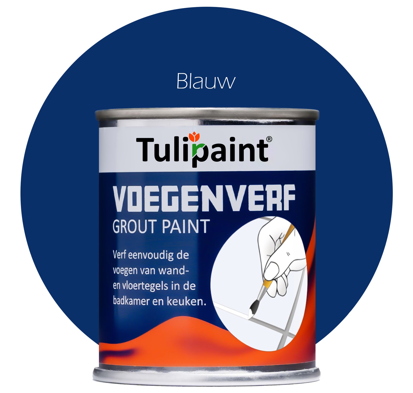 Tulipaint-Voegenverf-Blauw-voor-vieze-gele-tegelvoegen-voegen-verven-in-badkamer,-douche,-keuken,-toilet,-woonkamer