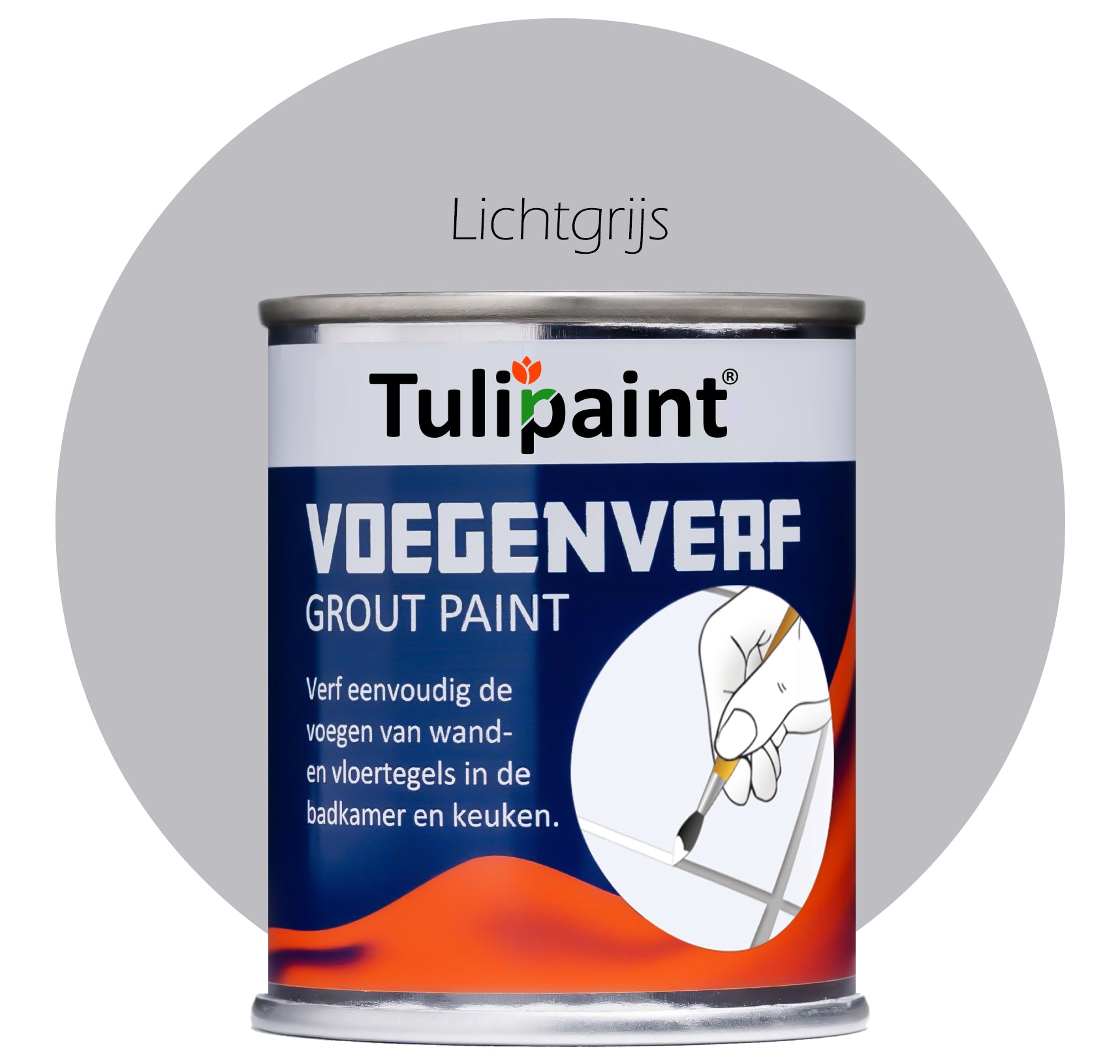 Tulipaint-Voegenverf-Lichtgrijs-voor-vieze-gele-tegelvoegen-voegen-verven-in-badkamer,-douche,-keuken,-toilet,-woonkamer