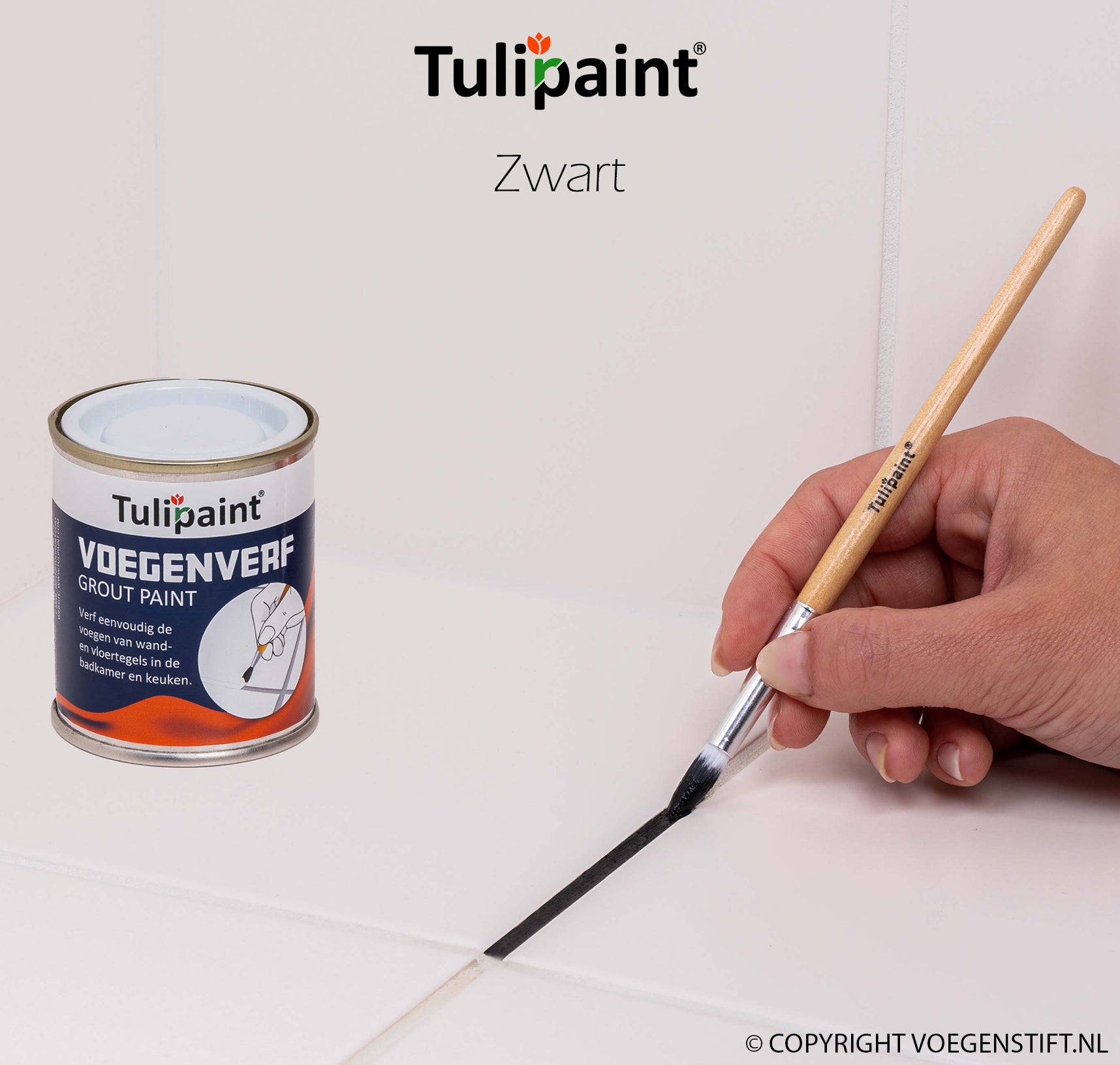 Tulipaint-Voegenverf-Zwart-Aanbrengen-met-Tulipaint-Kwast-Horitzontaal